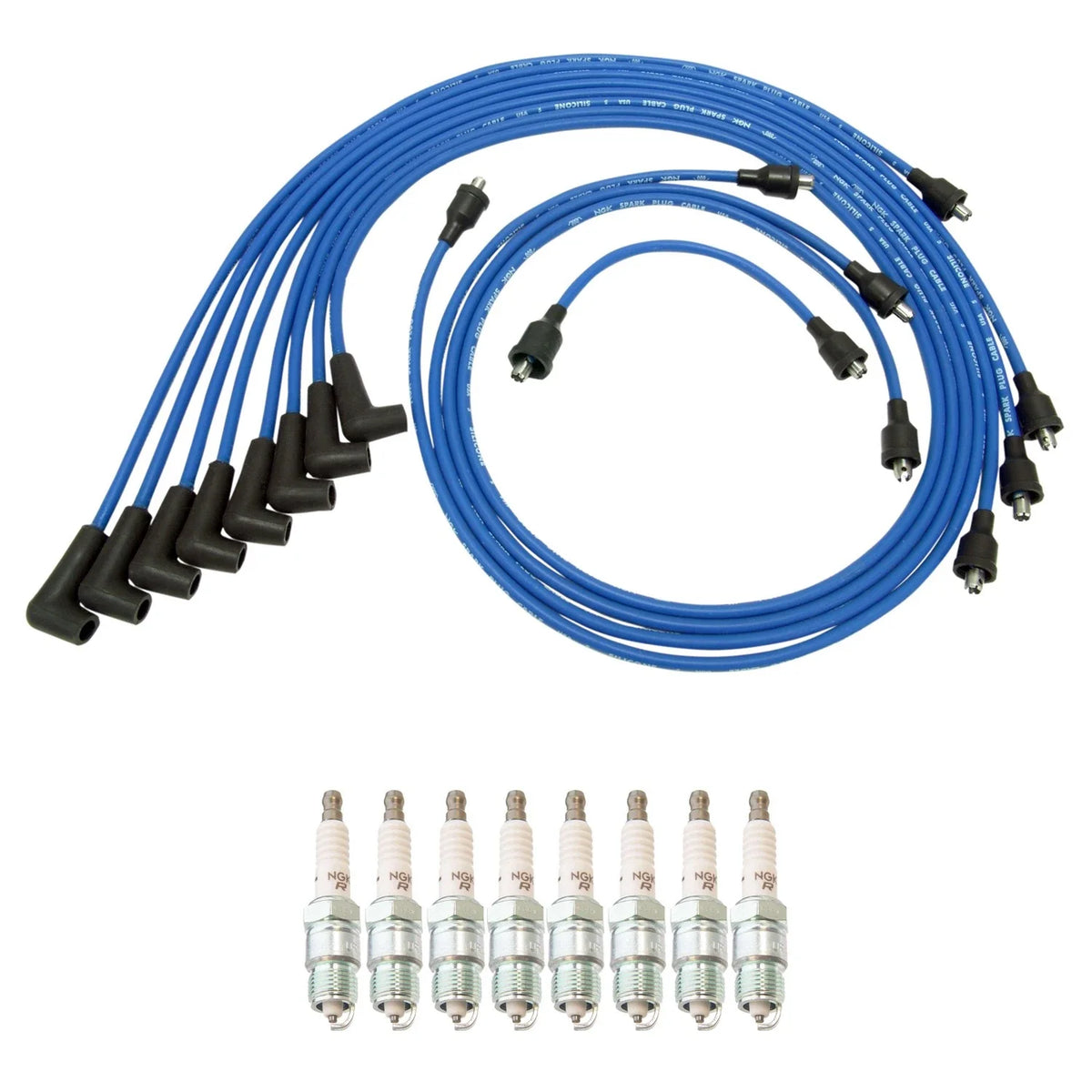 NGK Wire Set & 8 Iridium IX Spark Plugs for C20 C30 G10 K30 V8