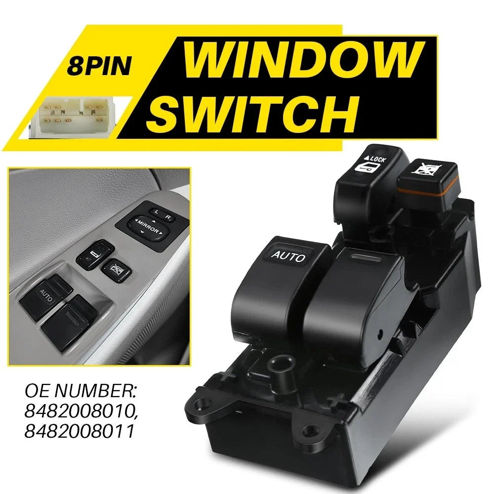 Master Window Switch for Solara, Sienna 1998-2000, Tundra 2000-2006
