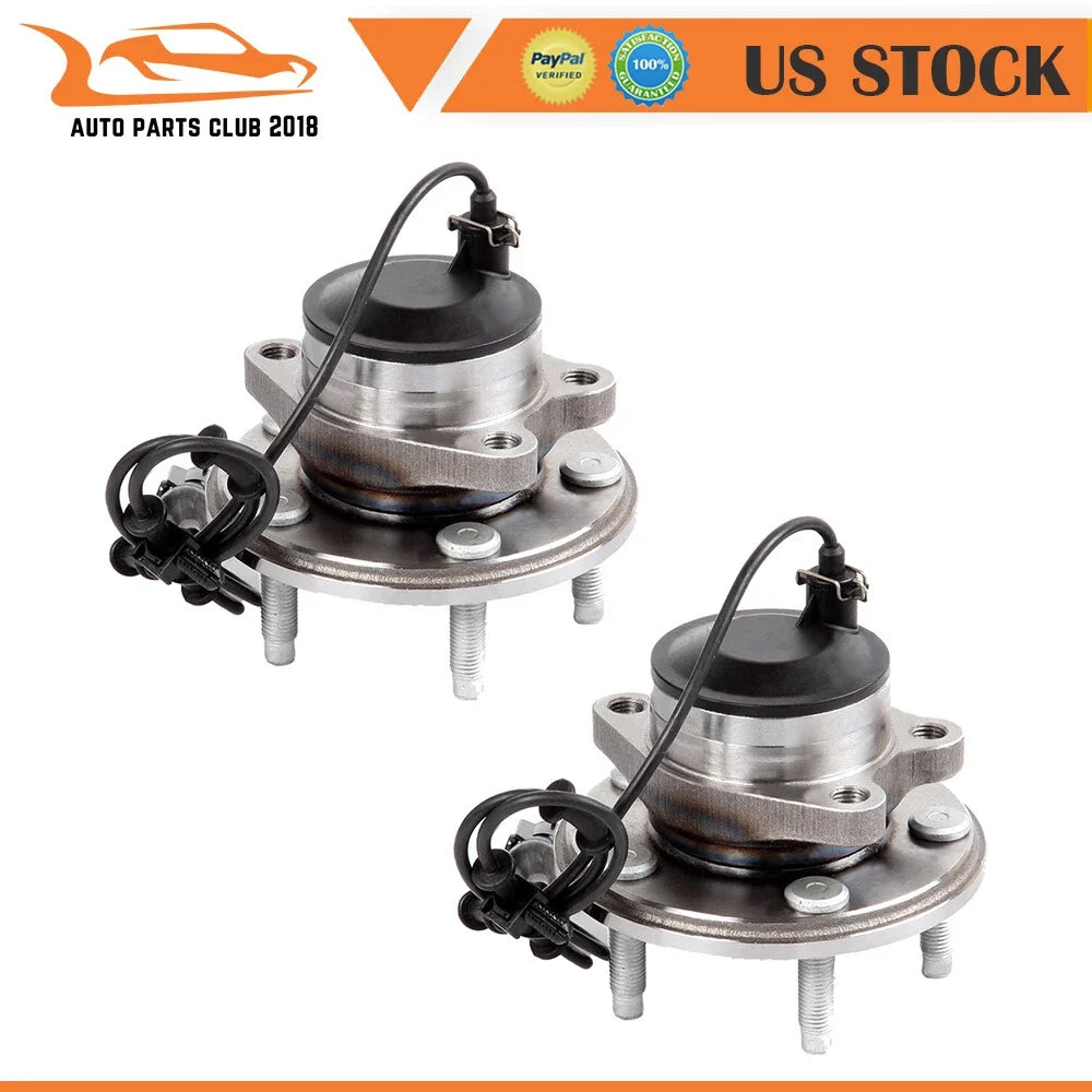 2 Front Wheel Hub Bearings for Jaguar S-Type (2000–2008) & XF (2009–2014)