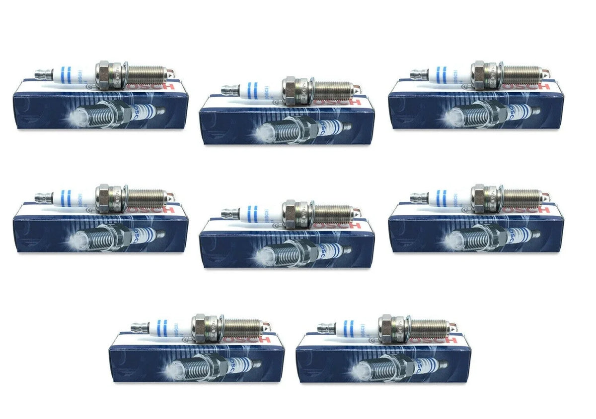 Set of 8 Spark Plugs for BMW E71 X5 M X6 M (OEM Bosch 12120037581)