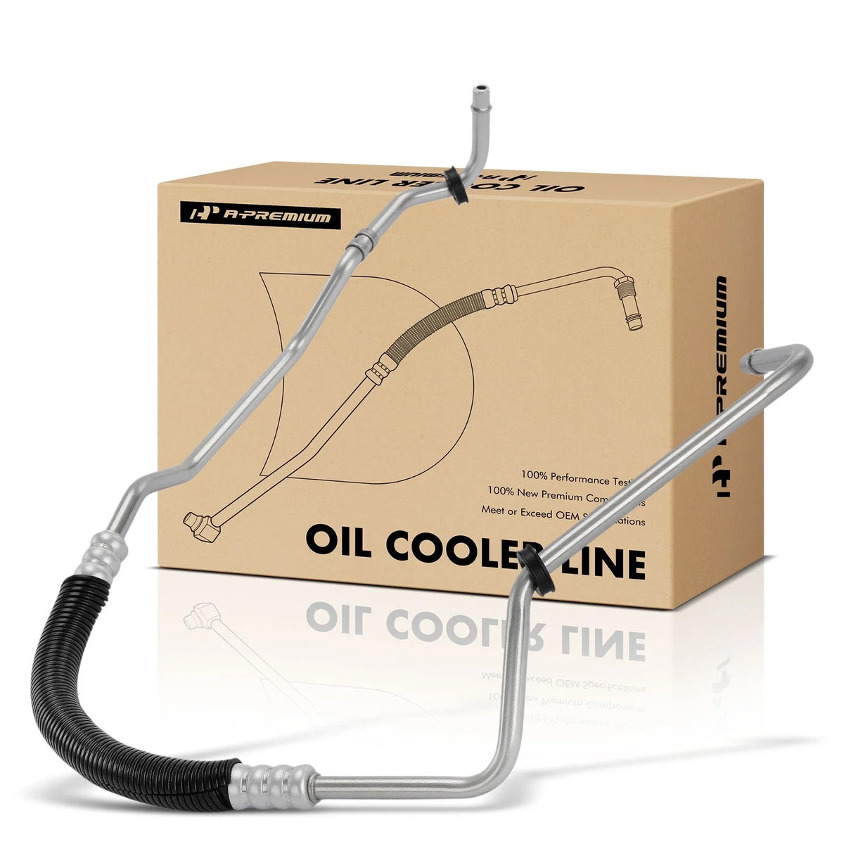 Lower Transmission Oil Cooler Line for Buick Lucerne (2009–2011)