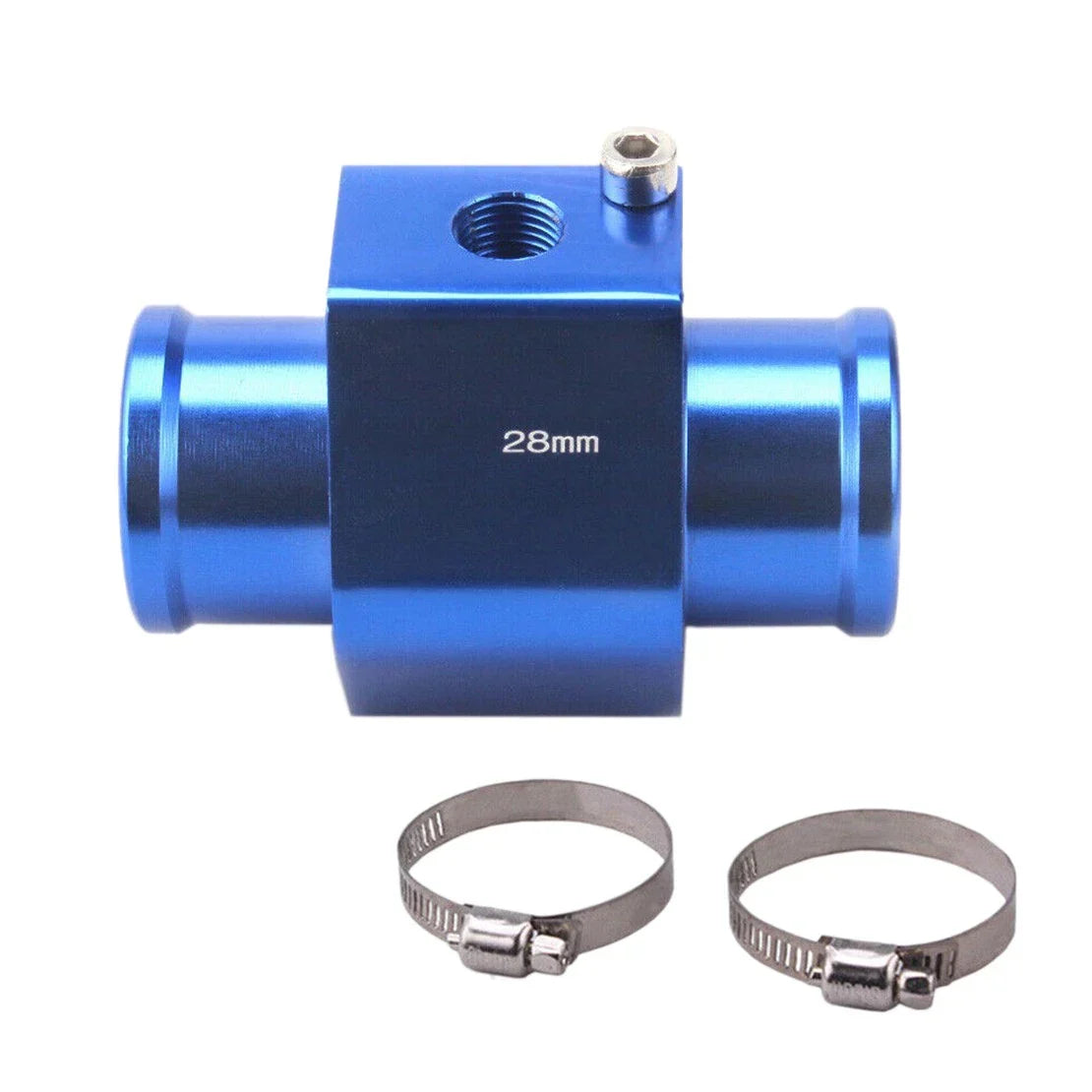 Car Radiator Hose Adapter with 28mm Water Temperature Sensor