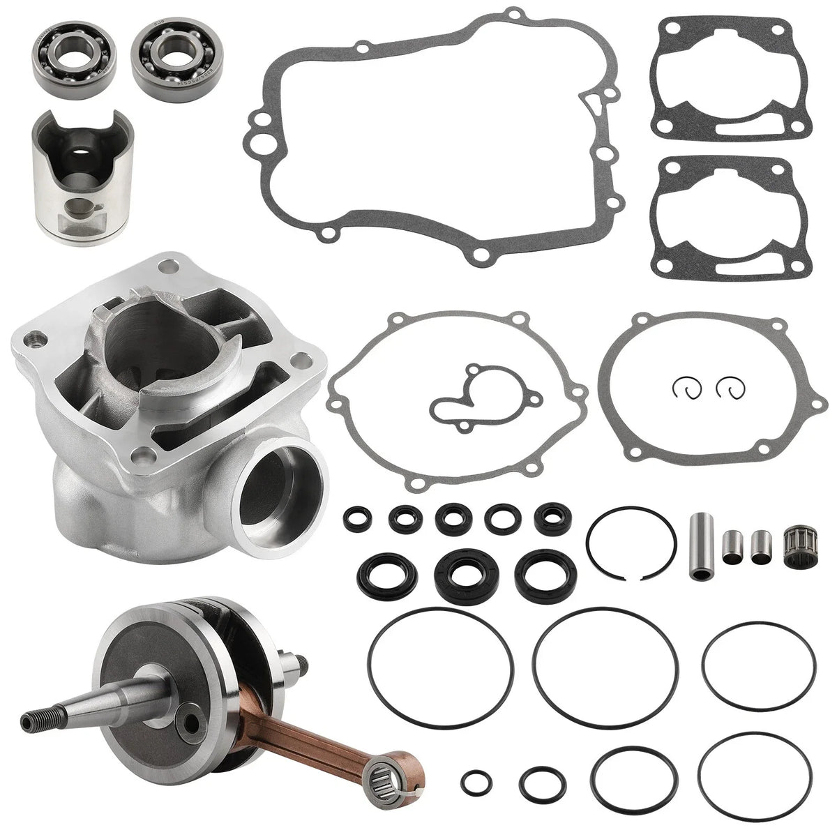 Cylinder, Piston, Crankshaft - Top End Rebuild Kit for Yamaha YZ85 (2002-2014)