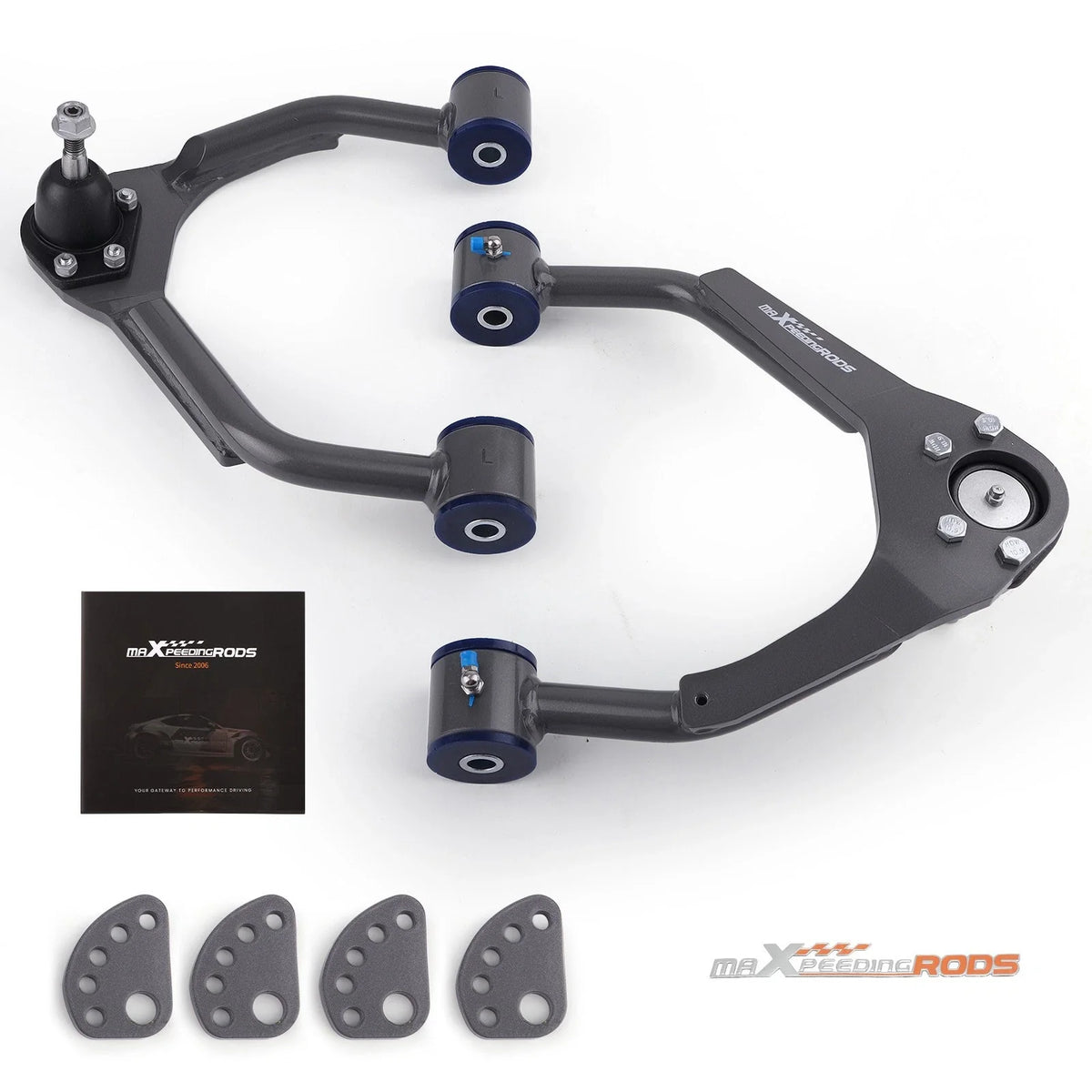 2X Upper Control Arms for Alignment - Drop Style for 2007-2015 Silverado/Sierra