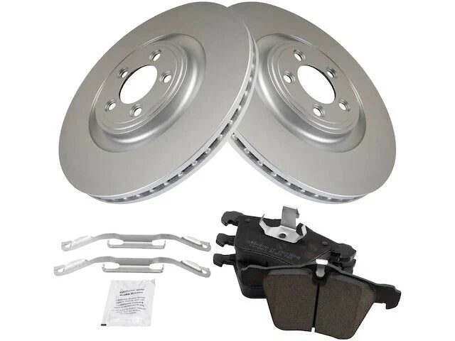 Front Brake Pad and Rotor Kit for Jaguar XF (2009–2015) YK317RS