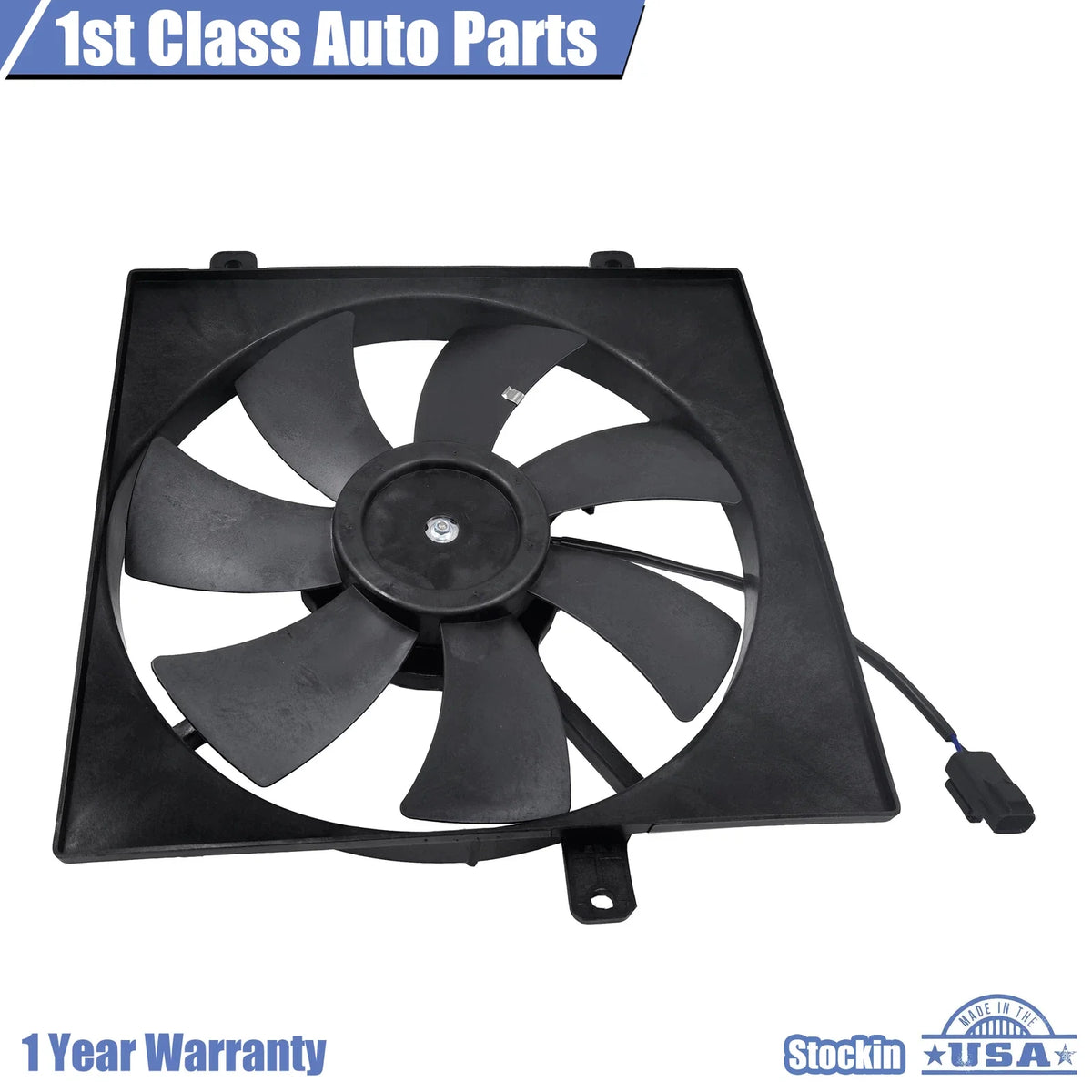 A/C Condenser Cooling Fan Assembly RH for Toyota RAV4 (2001–2005)