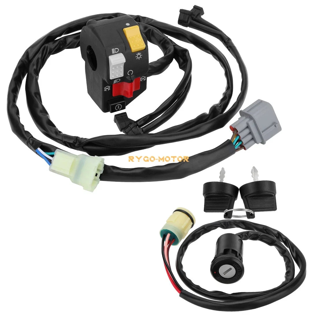 Handlebar Kill Switch & Key Switch Left for Honda Rancher 350 2006