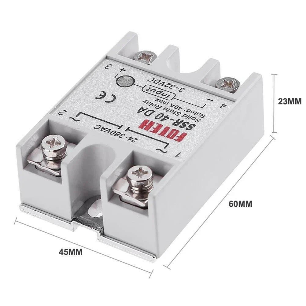 Relay Module AC Controller for Single Phase DC (24-380V, 3-32V)