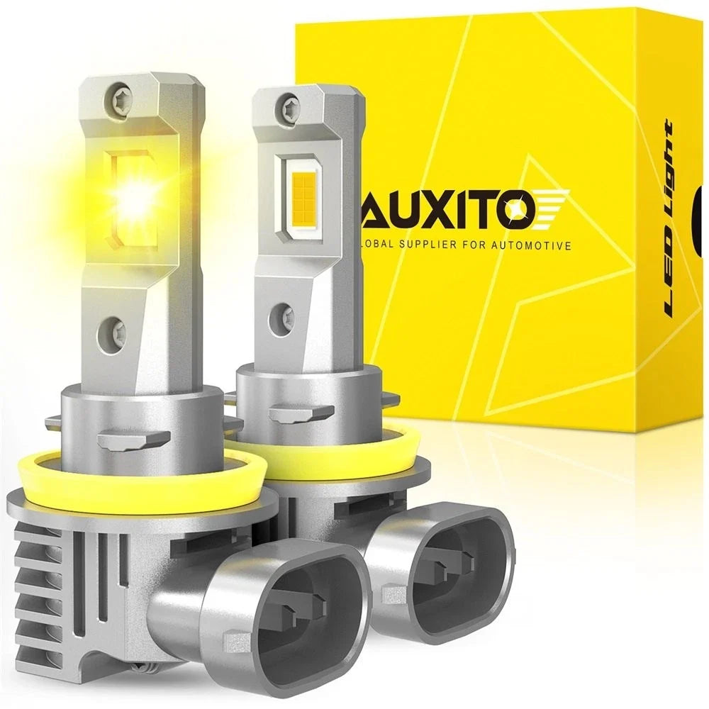 AUXITO H11 LED Fog Light Bulbs Kit 3000K White 3000LM 52W (Fits )