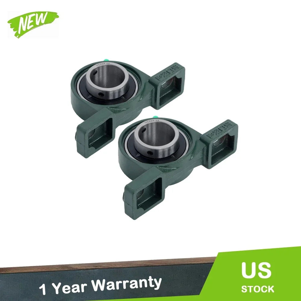 UCP209-28 Pillow Block Bearings - Set of 2 for Various Applications