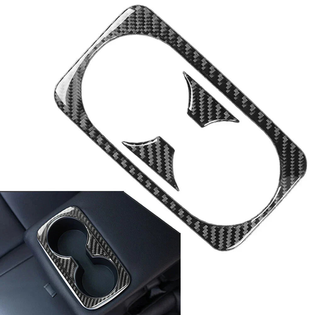 3-Pack Rear Armrest Cup Holder Covers for Stinger (2018-2023) Kia
