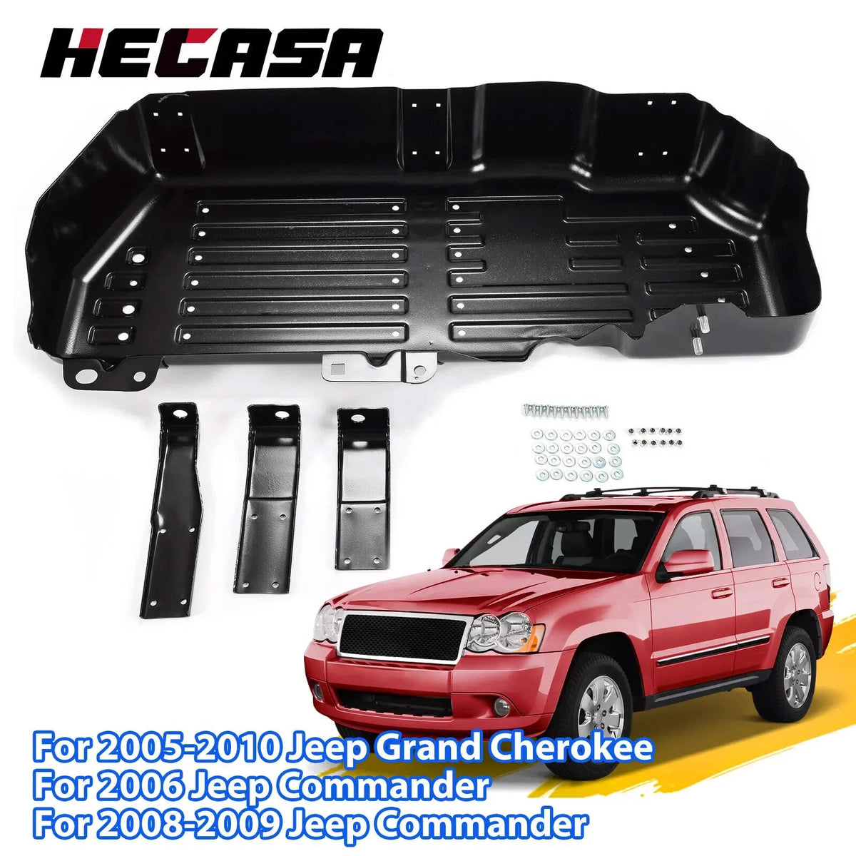 Skid Plate for Fuel Tank - Jeep Grand Cherokee/Commander 2005-2010