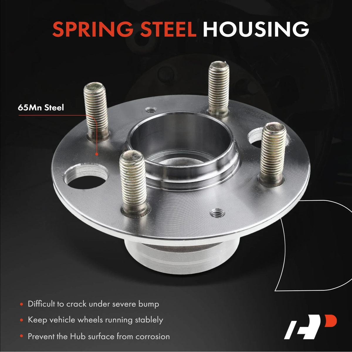 2X Rear Hub & Bearing Assembly for Honda Civic (1992-1995, 1999-2000)