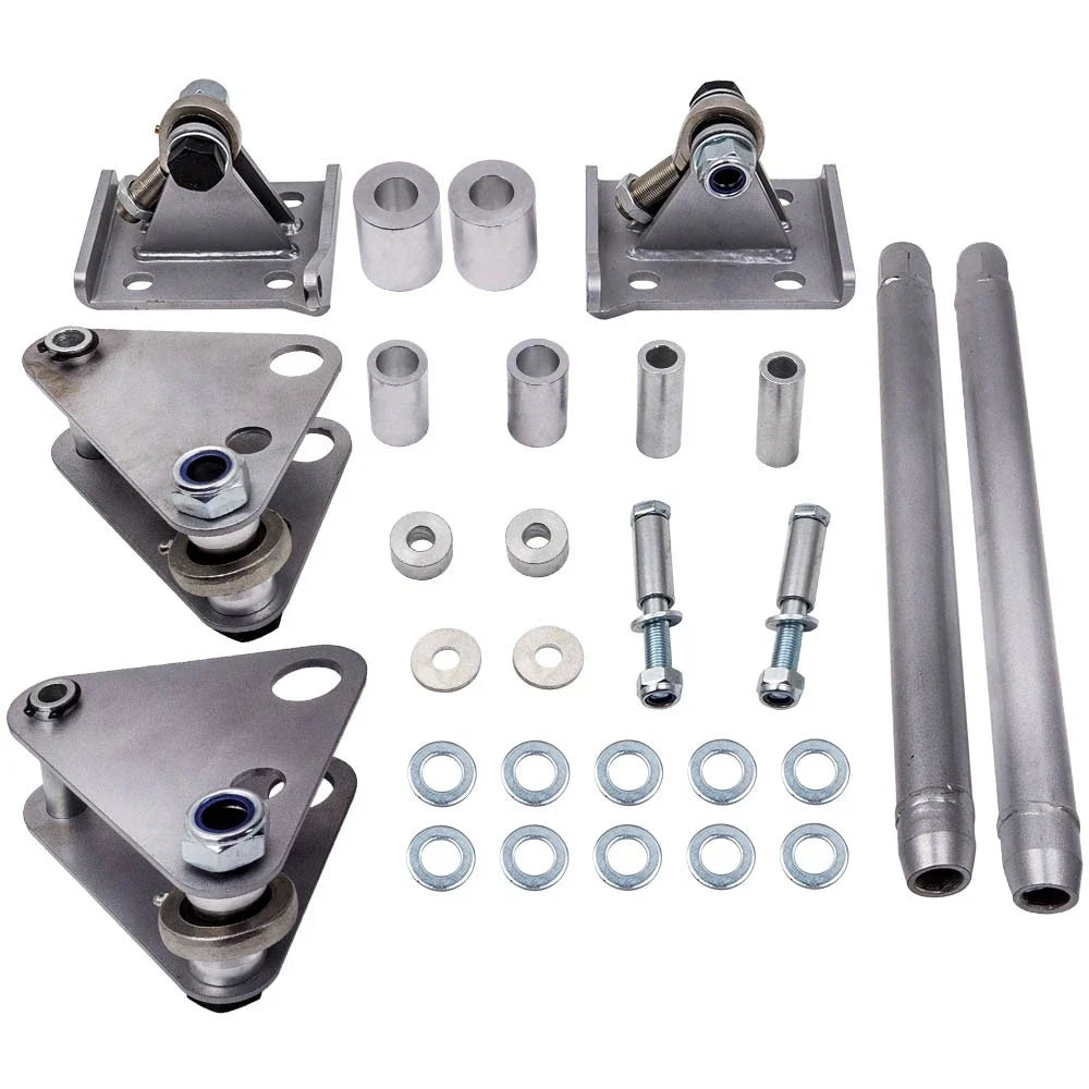 Traction Bars Kit with Shock Mounts & Tie Plates for 1960-1966 Valiant