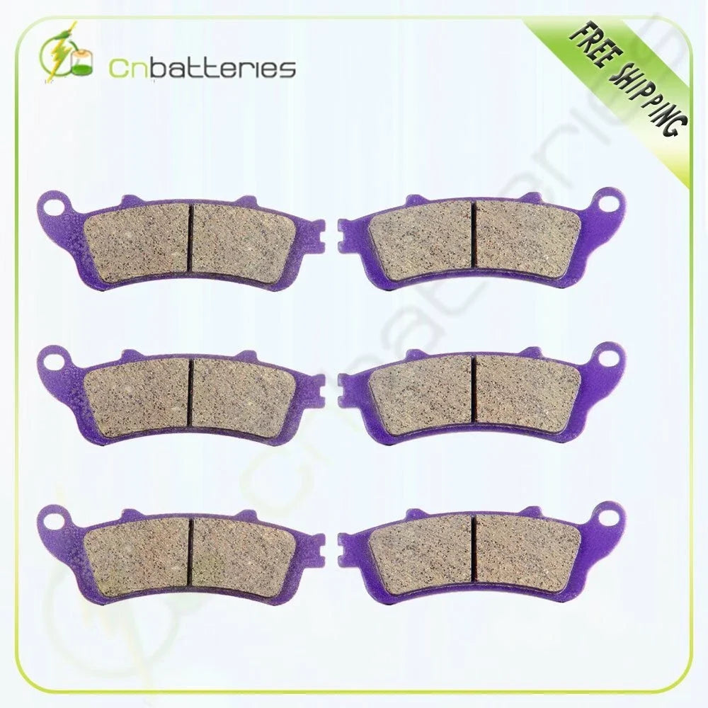 Brake Pads Front and Rear for Honda VFR800 Interceptor (2002-2009)