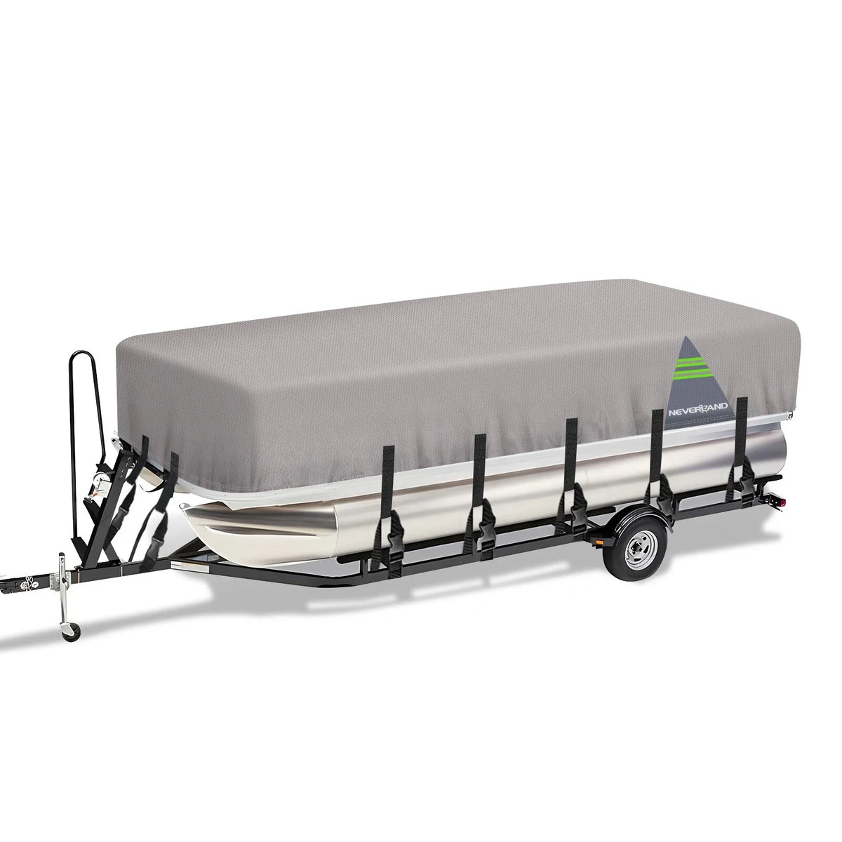 Heavy Duty Waterproof Cover for 104" Pontoon Boat - UV & Rain Protector