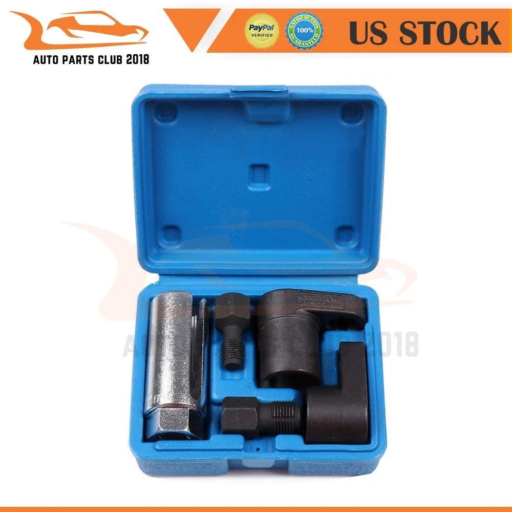 Set of 5 Oxygen Sensor Socket & Thread Chaser Wrenches