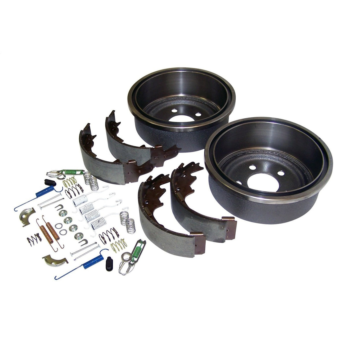 2-Piece Rear Brake Drums for Jeep Wrangler Cherokee 2000-2001