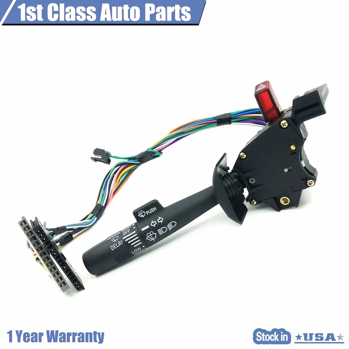 Turn Signal Wiper Lever Blinker Switch for Chevrolet GMC C2500 (1990–1999)