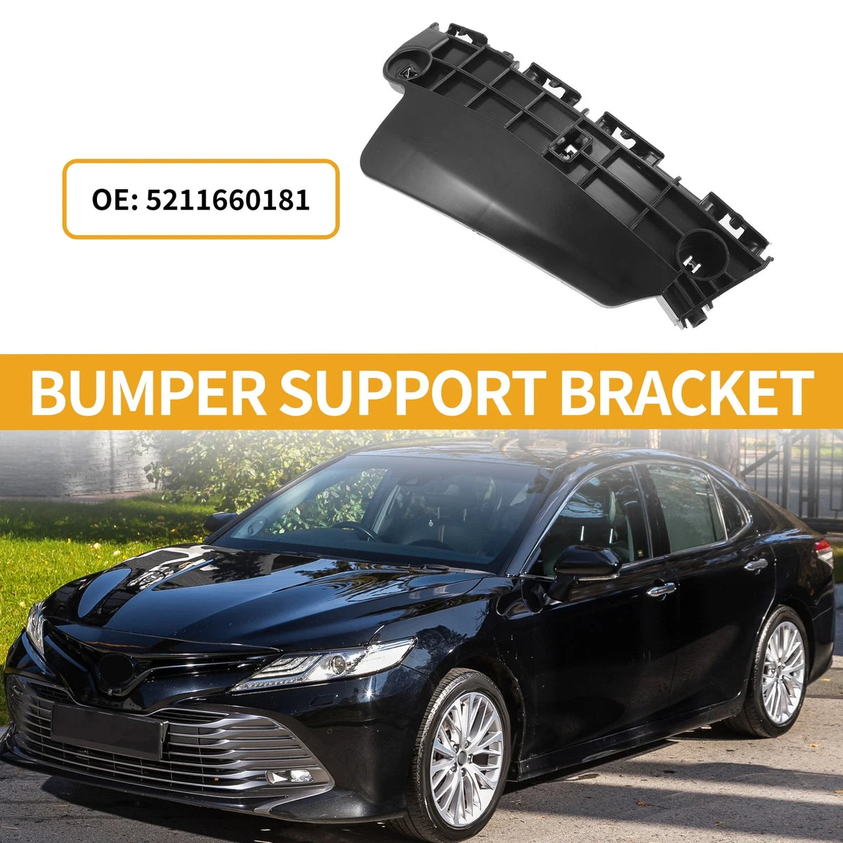 LH Front Bumper Support Bracket for Toyota Land Cruiser (2008–2015)