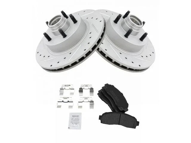 Front Brake Pad and Rotor Kit for Mazda B2300 (2003–2009) NY343KV