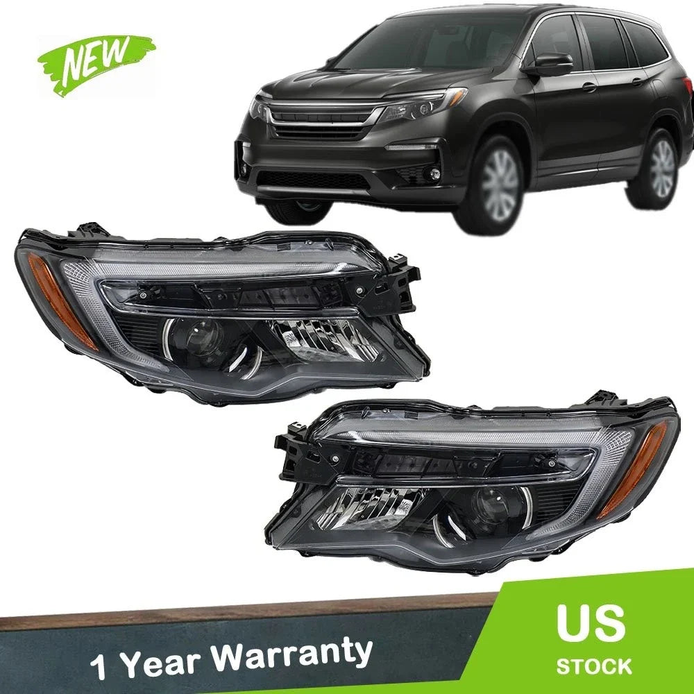 LED Headlights for Honda Pilot Elite (2016–2018) & Passport (2019–2021)