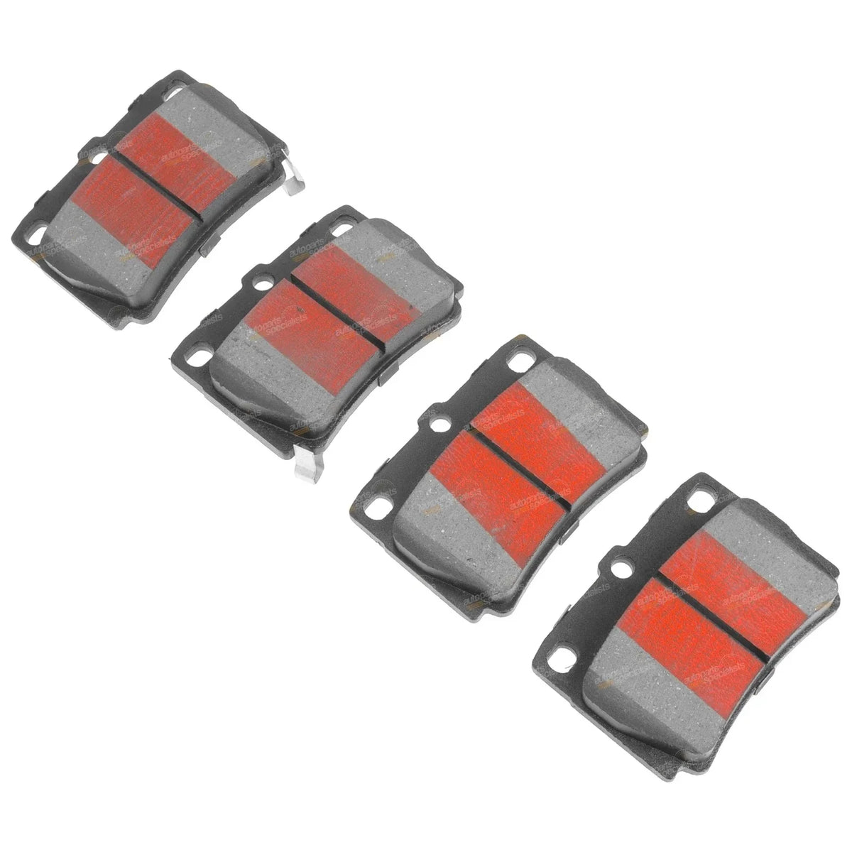 Rear Disc Brake Pads and Rotors for Mitsubishi Challenger 2009-2015