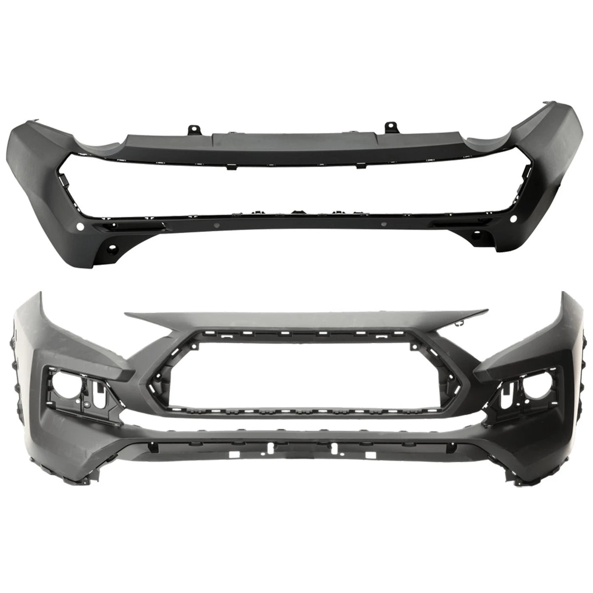 Set of 2 Bumper Covers for Toyota RAV4 (2019–2024)