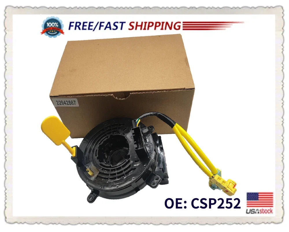 Clock Spring for Taurus, Chevrolet Camaro, Ford Mustang CSP252