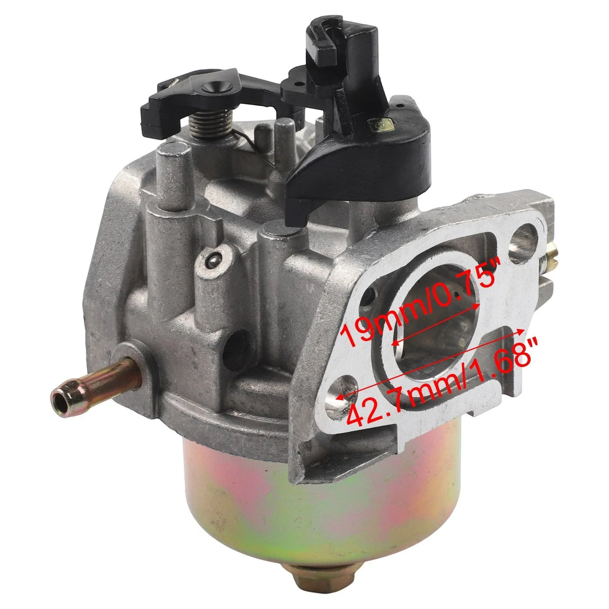 Carburetor Kit with Fuel Filter and Lines for Gardenline GTX 196E