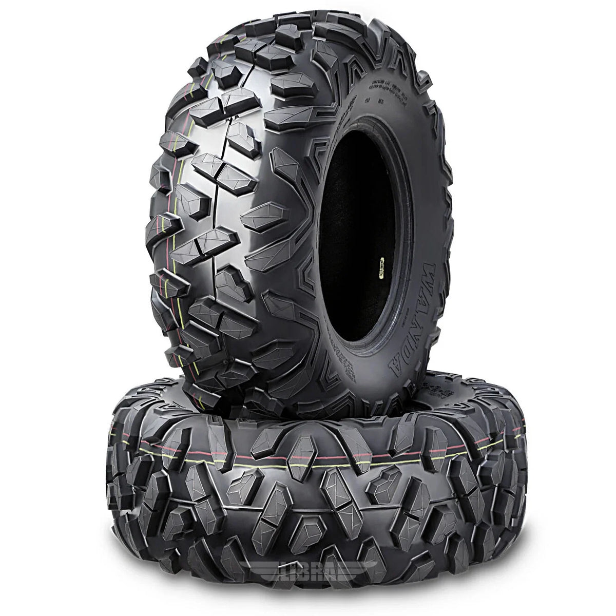 2X 27x9R14 ATV Radial Front Tire Set for Can-Am Commander E (2014–2015)