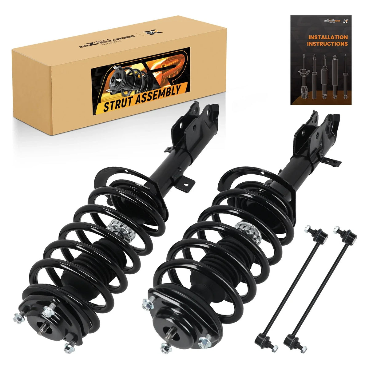 Struts and Sway Bar Links Set for Jeep Patriot (2011–2017)