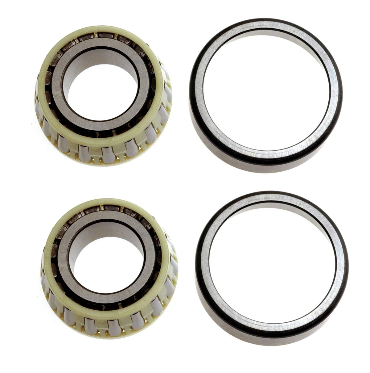 Set of 2 Front Outer Wheel Bearings for Buick Chevrolet S10 GMC RWD (ACDelco)