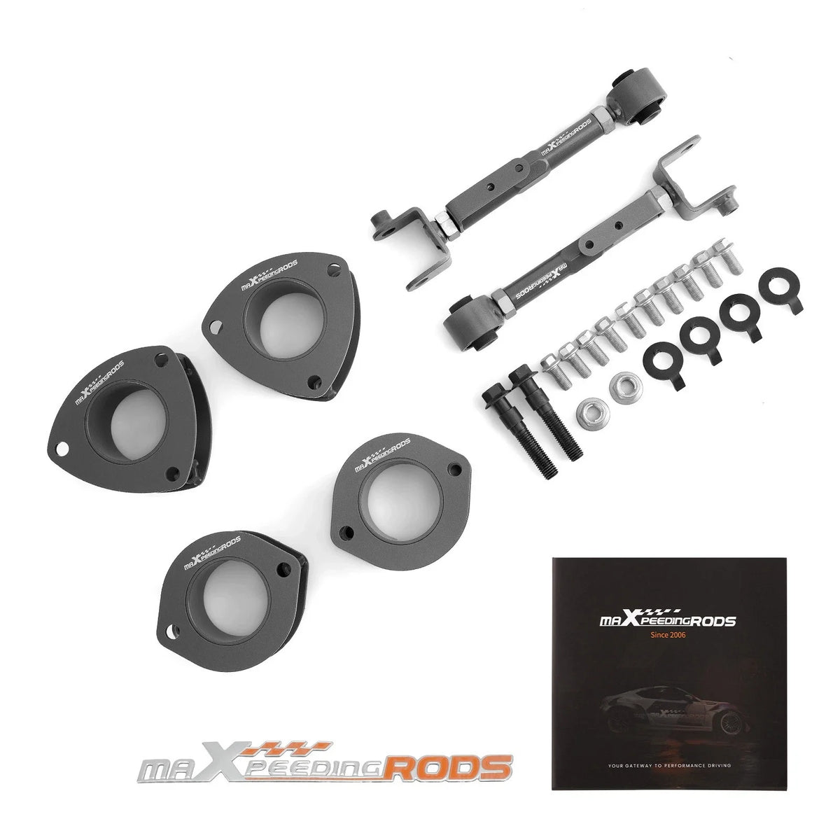 Lift Kit 2.5" Front & 3" Rear with Adjustable Control Arms for CR-V 02-06