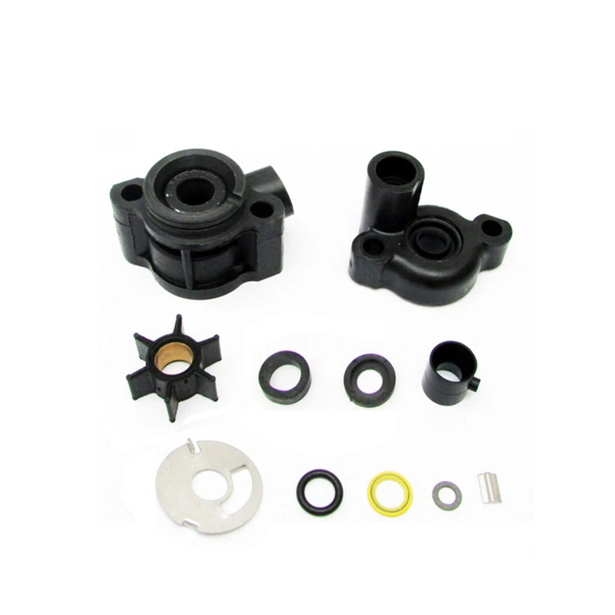 Water Pump Impeller Kit for Mercury 4-9.8 HP Outboard (0.456", 46-70941A3)