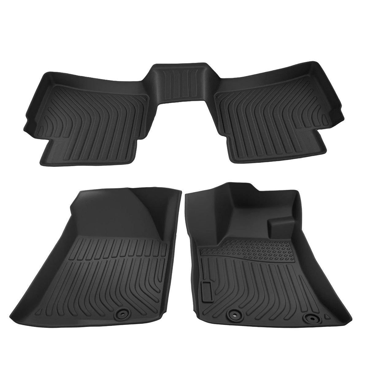 Waterproof TPE Floor Liners for Nissan Altima 2013-2018 Black