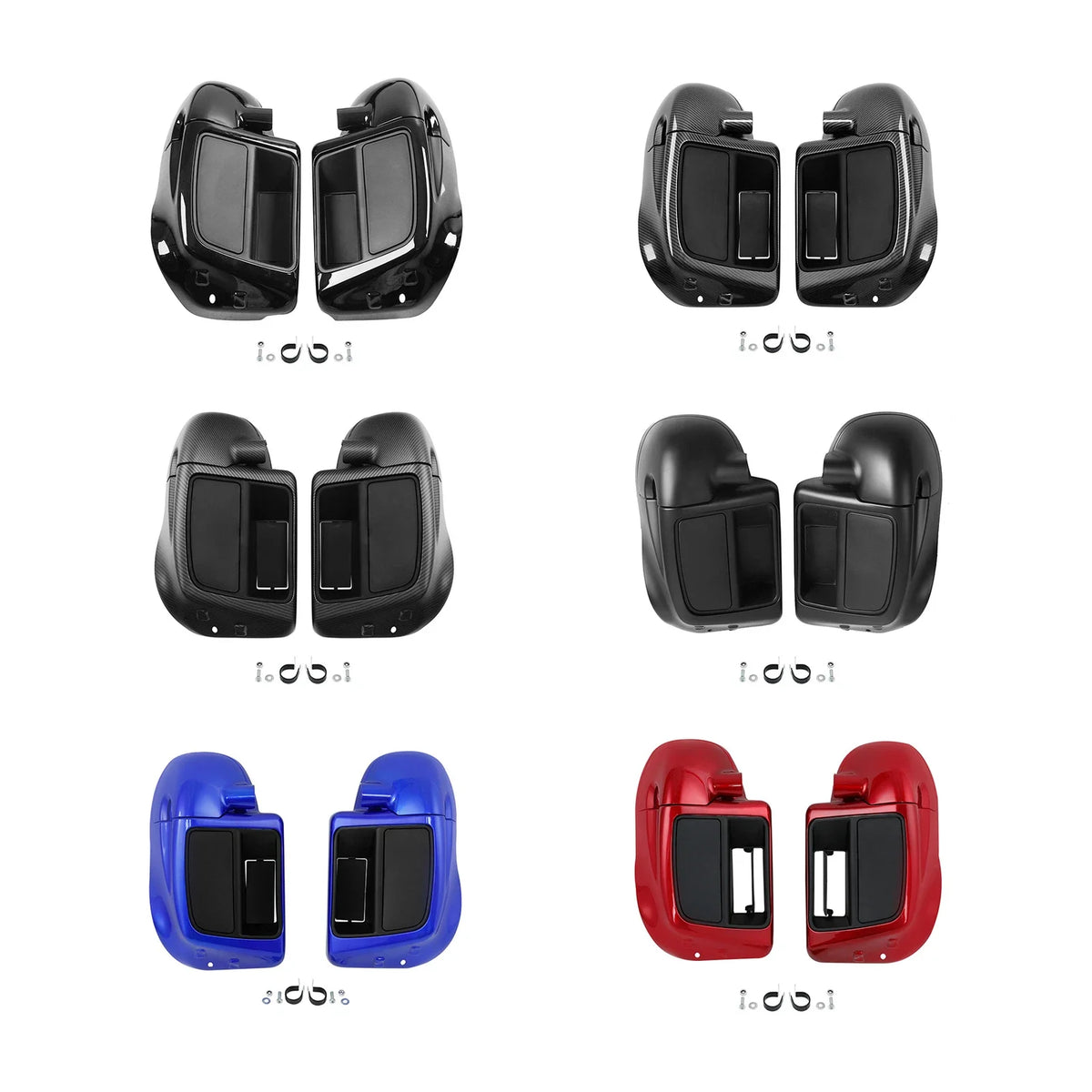 Lower Fairings Vented Glove Box for Harley Electra Glide 2014-2024
