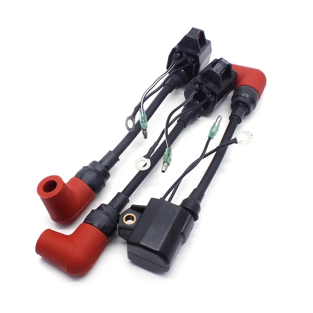 3 Ignition Coils for Yamaha Outboard 60HP 70HP 75HP 85HP 90HP (2T)