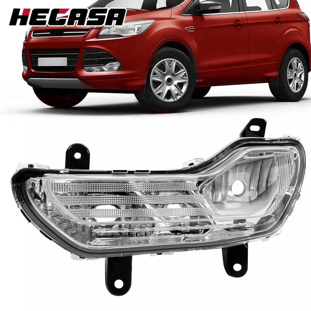 Driver Side Fog Light for Ford Escape (2013-2016) Left