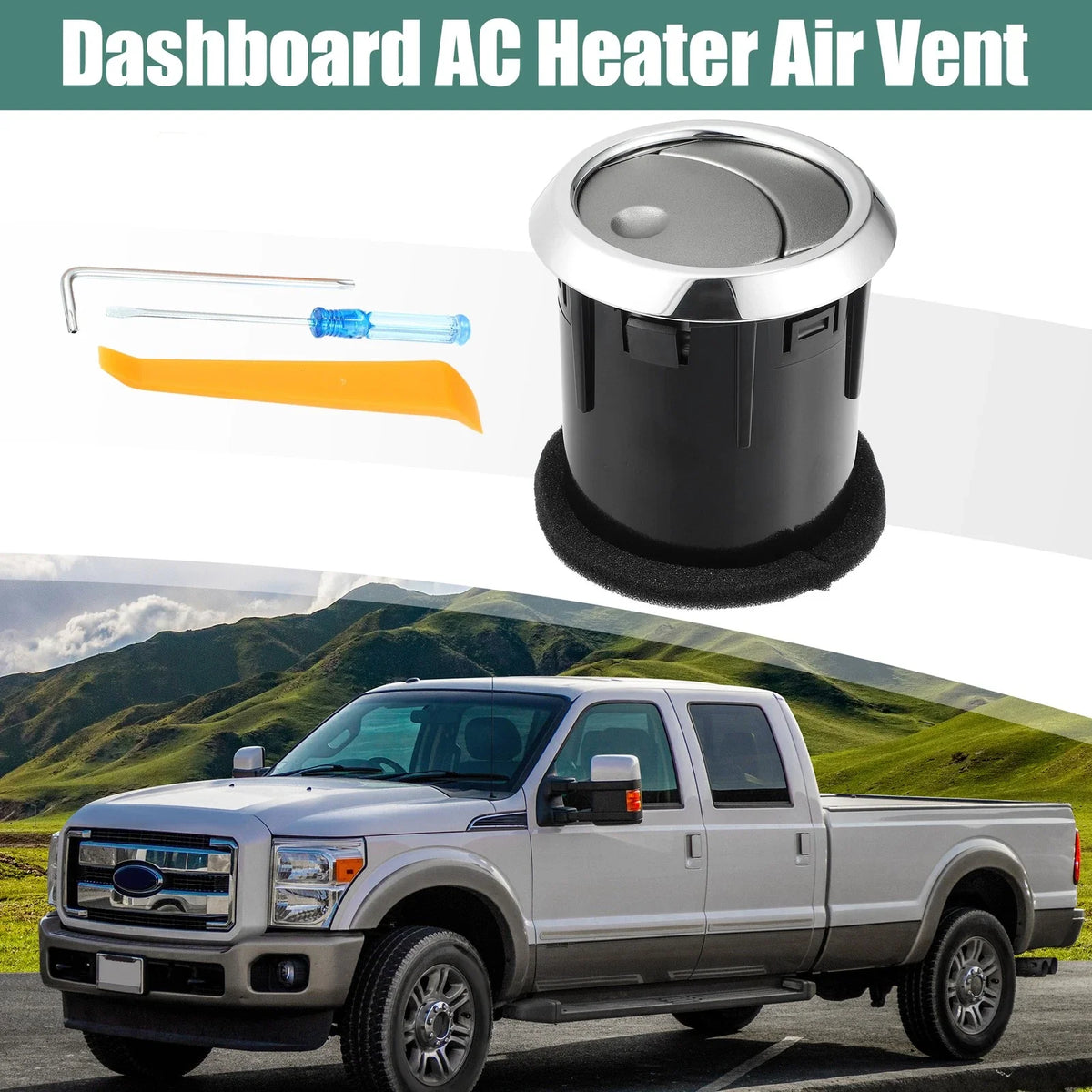 Front Dashboard AC Heater Air Vent 8H6Z19893AA for Lincoln MKZ (2006–2009)