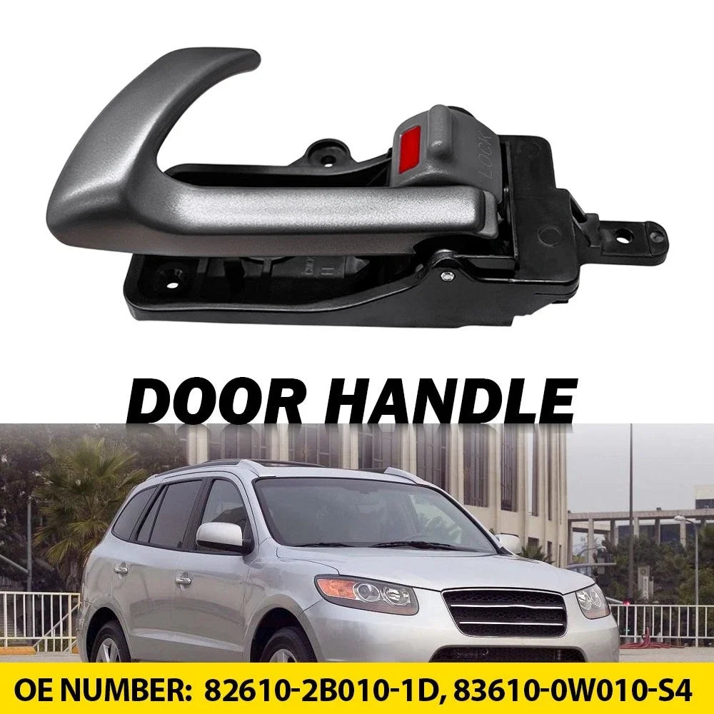 Silver Door Handle Replacement for Hyundai Santa Fe (2007-2012)