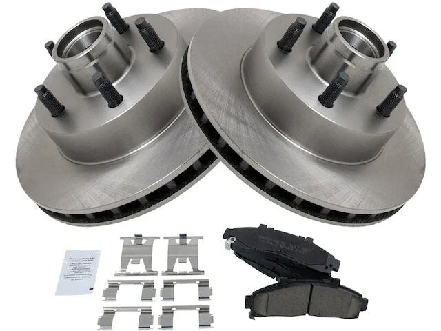 Front Brake Pad & Rotor Set for 1995-1997 Mazda B4000 RWD JF885HP