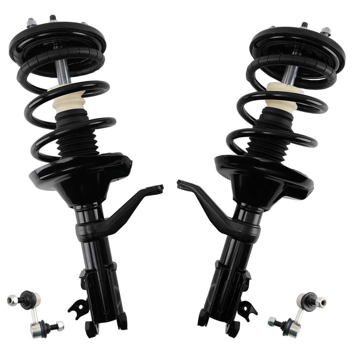 Front Struts Shocks Springs Assembly Set of 4 for Honda Element 03-11