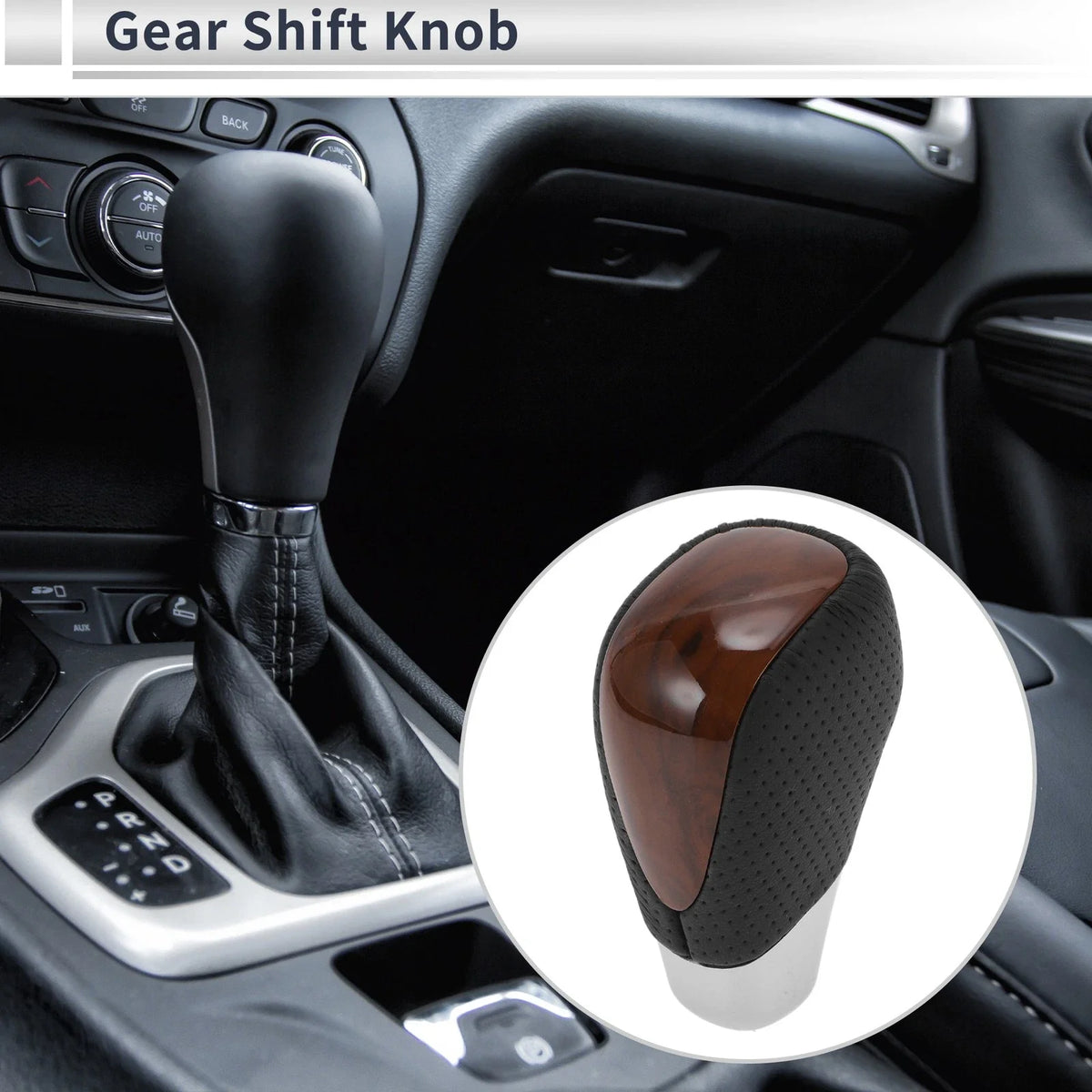 Automatic Gear Shift Knob for Toyota Alphard 200 Series (2011–2014) Faux Leather