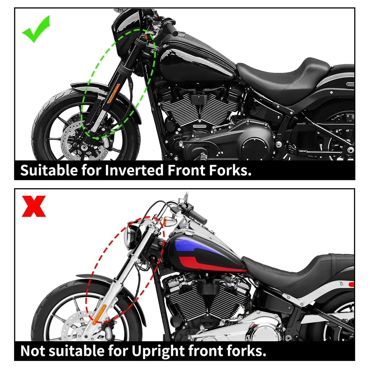 Quarter Fairing Mount Bracket for Harley Low Rider S 2020-2025
