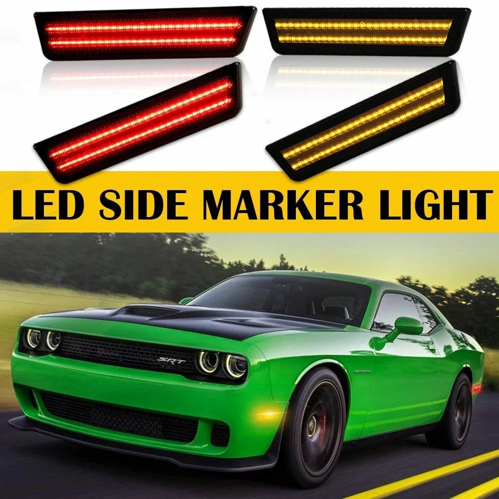 LED Side Marker Light Set for Dodge Challenger (2008-2014) - 4 Pieces