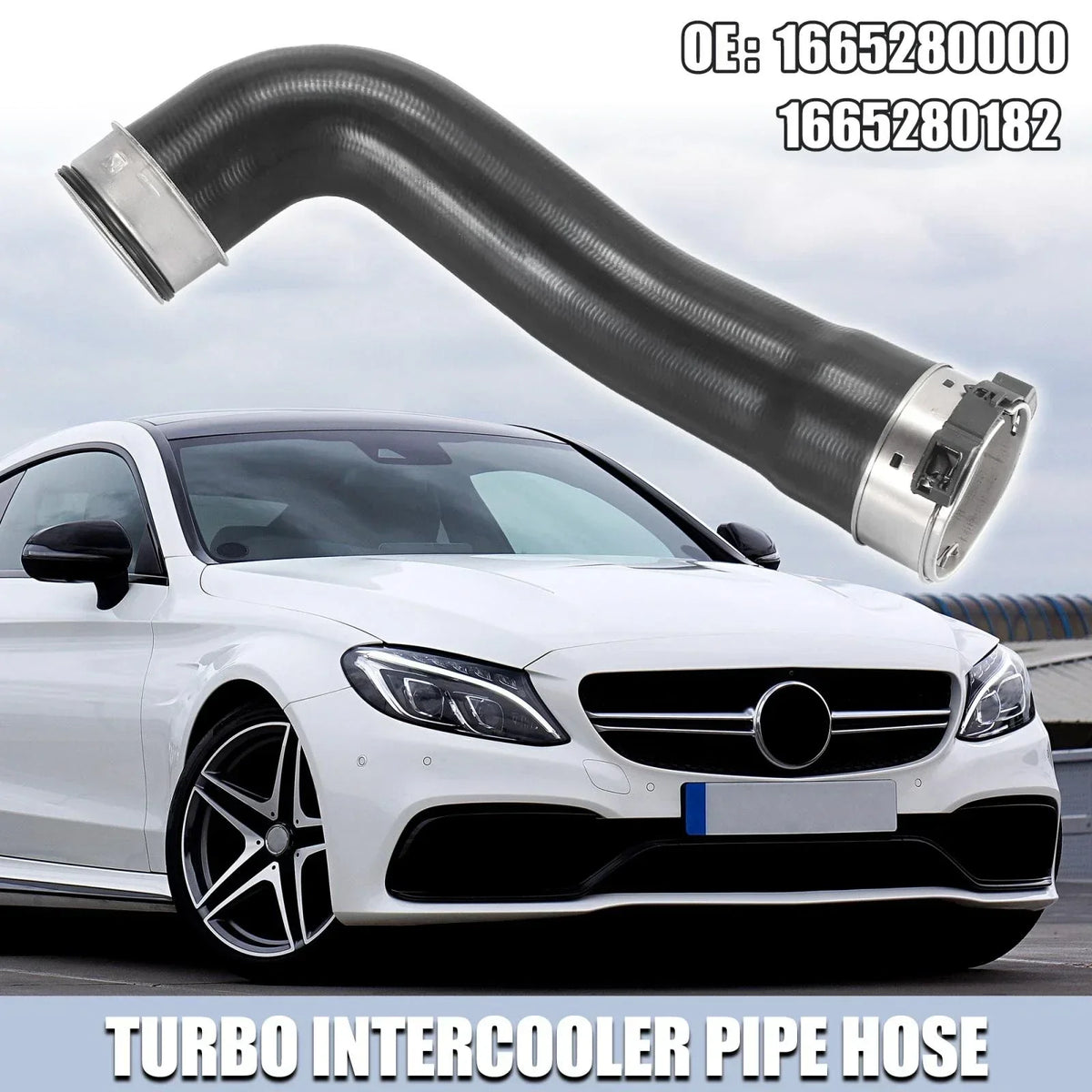 Turbo Pipe Hose Intercooler for Mercedes-Benz GL350 2010-2016