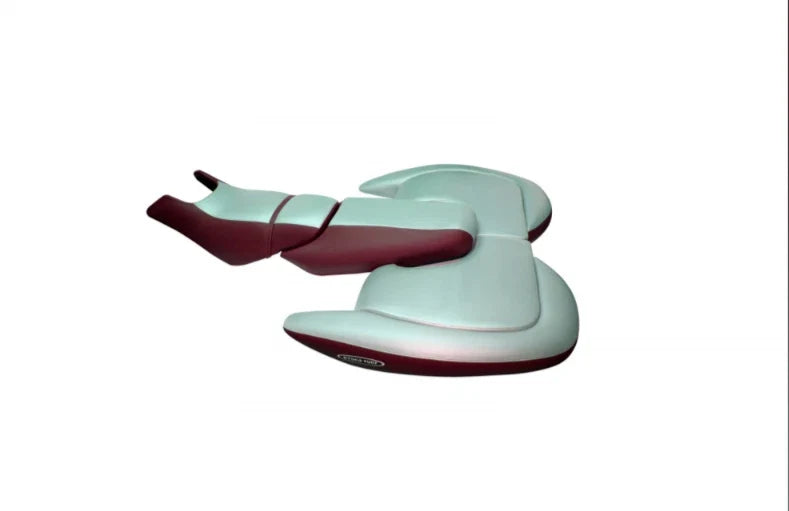 Seat Cover for Sea-Doo LRV (Carbon Fiber Silver/Vinyl Burgundy)