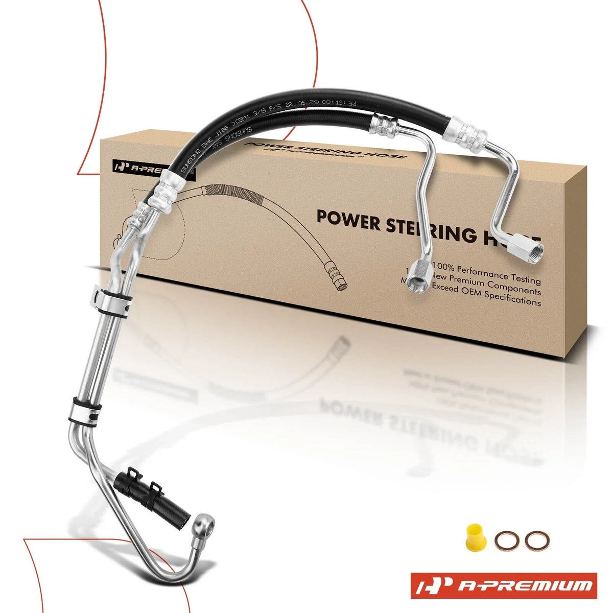 Power Steering Pressure & Return Line Hose for Subaru Impreza (1999–2001)
