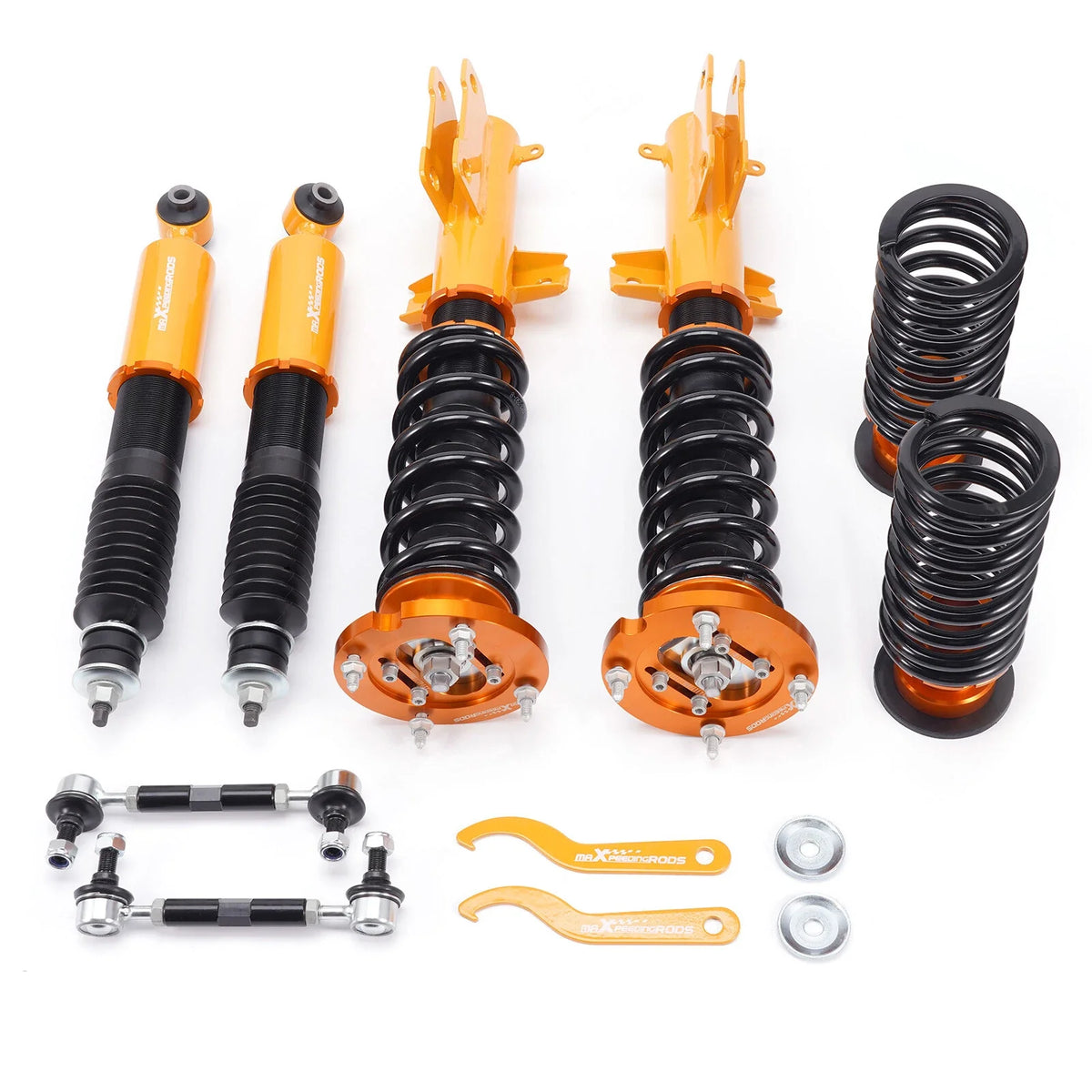 Coilover Kit with Adjustable Height & Top Hats for Mustang GT 2005-2014